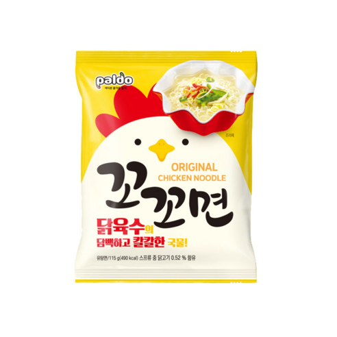 팔도 꼬꼬면 115g 5개, 5개