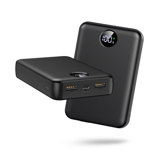 YINTO 대용량 보조배터리 고속충전 40000mAh PD 22.5W QC3.0 잔량표시