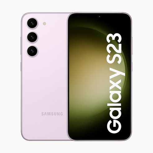 삼성전자 갤럭시 S23 공기계 SM-S911 (풀박스패키징+충전기+케이스+필름+유심핀+1년보증)-AGAINDEVICE, 256GB, 라벤더