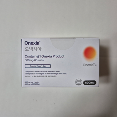 Onexia 오넥시아정 늙은호박추출액 파파인 덱스트린