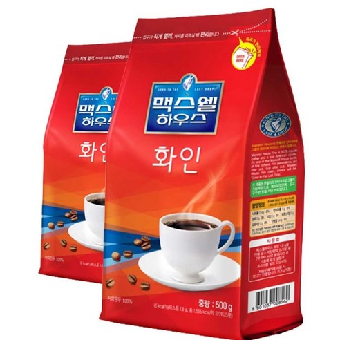 맥스웰하우스 화인 x 500g 2개 리필 커피 ssy+1887wI