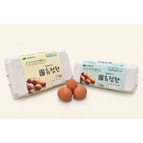 알짜배기 동물복지 유정란 10구, 15구, 30구, 1개, 15구