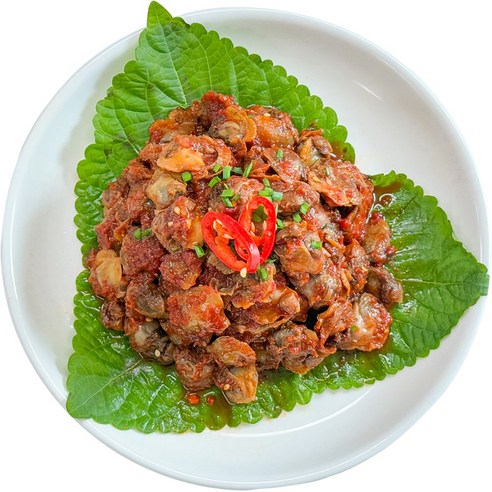살이 통통하고 쫄깃한 벌교 꼬막 수제 양념 꼬막장, 3개, 120g