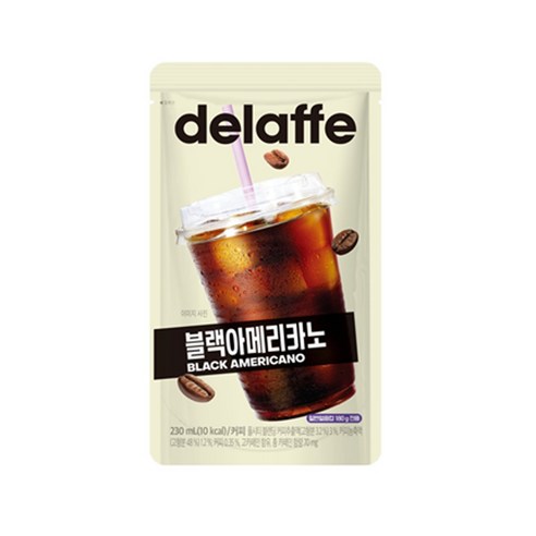 델라페 블랙아메리카노 파우치 230ml x 20개