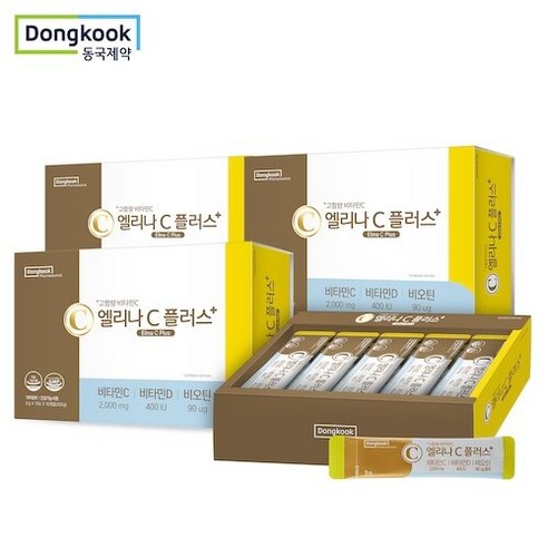 [동국제약] 엘리나C 플러스 100개입 3박스