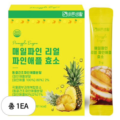 바른생활 매일파인 리얼 파인애플 효소