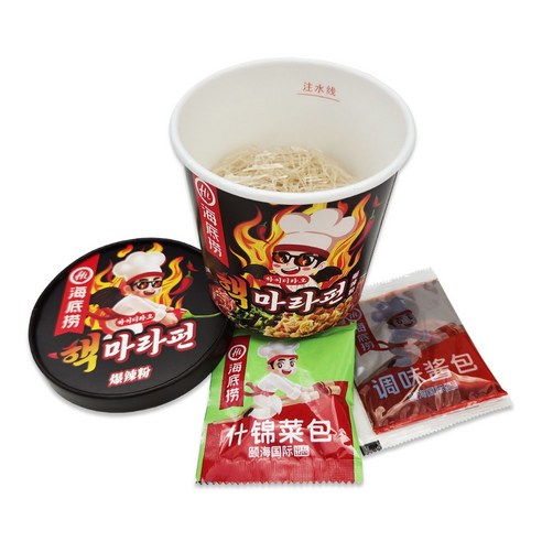 하이디라오 핵마라펀 마라탕 간편식 매운맛 중독 주의