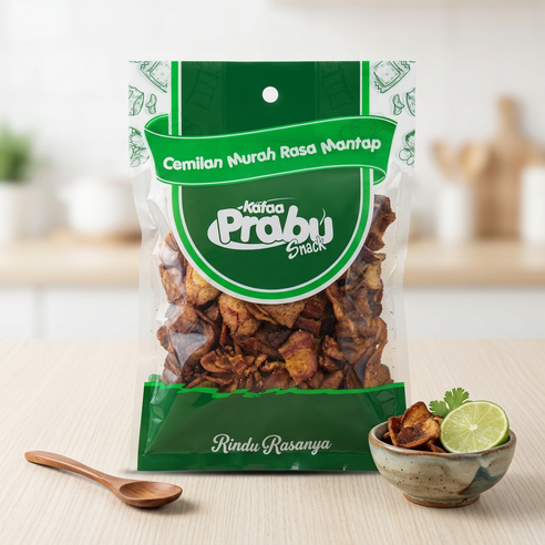 PRABU SNACK PISANG MATANG 170g HALAL 프라부 피상 마탕 인도네시아 과자 INDONESIA, 1개, 170g
