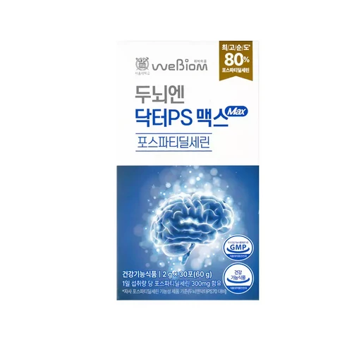 바이오비옴 위바이옴 두뇌엔 닥터PS 70 2g x 30포 x 3개 / iuy
