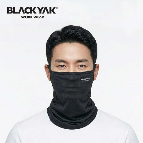 블랙야크워크웨어 안면 햇빛가리개 쿨 흡한속건 스포츠 마스크