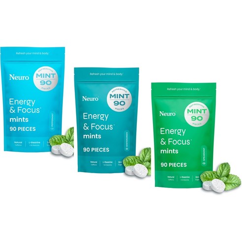 Neuro mints 뉴로 에너지 포커스 민트 90정