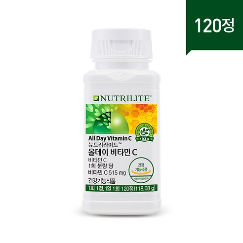 암웨이 올데이 비타민C (더 나은), 1개, 120정