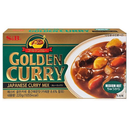 에스앤비골든 카레 중간매운맛