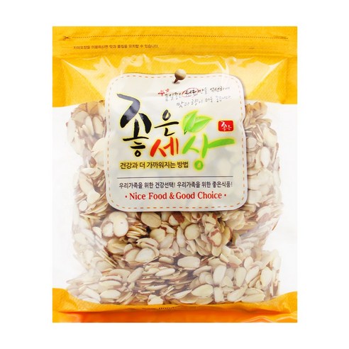 좋은세상 슬라이스아몬드 [600g], 1개, 상세 설명 참조