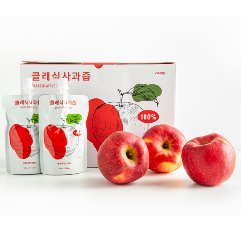 클래식 사과즙 100ml