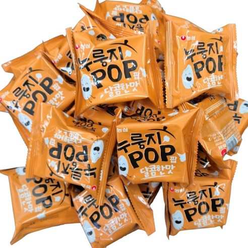 농심 누룽지팝 탕비실 사무실간식 대용량 30개(개별포장)