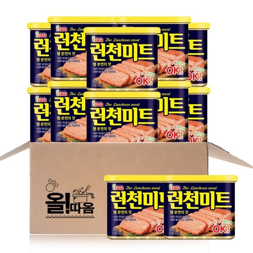 (올따옴) 롯데 런천미트 340g 12입, 340g, 12개
