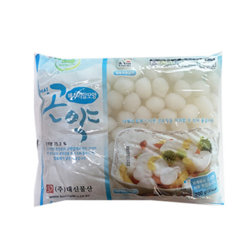 메추리알 모양 곤약 800g 대신물산, 5개, 800g