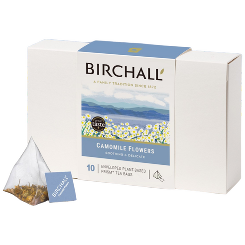BIRCHALL 버챌[BIRCHALL] 캐모마일 플라워스 10티백(쇼핑백 포함), 1.5g, 1박스, 10개입