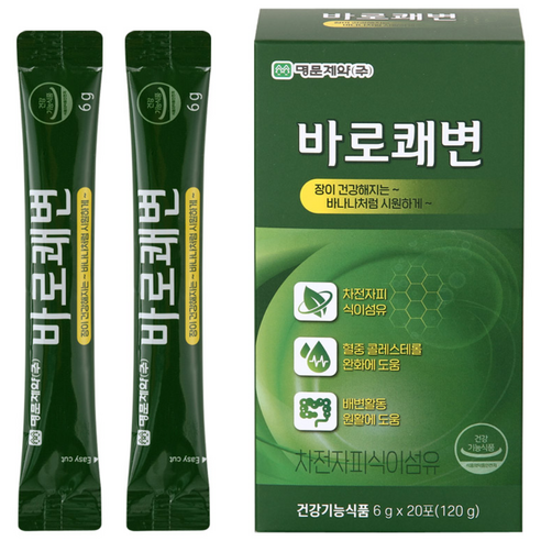 바로쾌변 30포 명문제약 차전자피 식이섬유