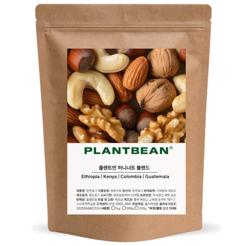 [산미있는] 허니너트 블렌드 원두커피 1kg 중약배전 너티 초코 달달, 200g, 1개, 모카포트(중간~고움)