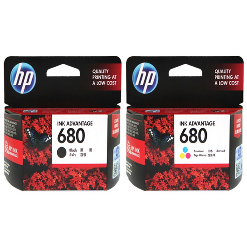 HP 잉크 2종 세트 HP680