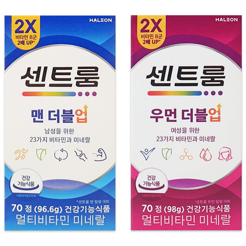 센트룸 포맨 70정+포우먼 70정