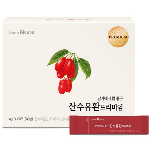 천호엔케어 산수유환 프리미엄 4g x 60p