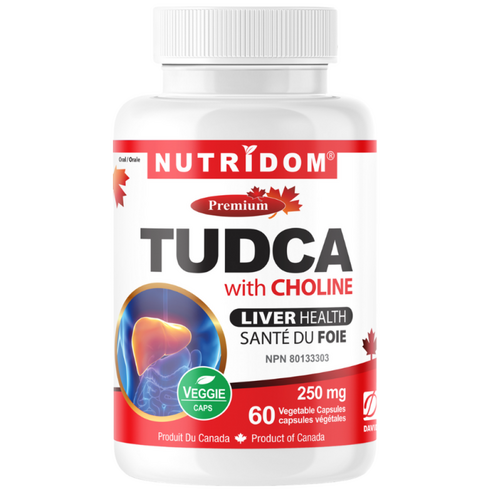 뉴트리돔 TUDCA 투드카 콜린 리버 케어 250mg 60베지캡슐