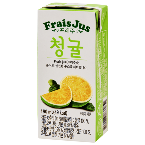 프레주 청귤 190ml
