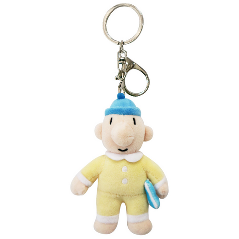 [공식정품] 패트와 매트 파자마 키링 인형, 1개, 01. 패트 키링인형(Yellow), 12cm