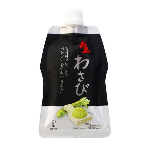 코우 상온 생와사비, 75g, 1개