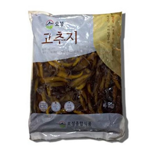 오성 간장고추지 4kg (+아이스박스)