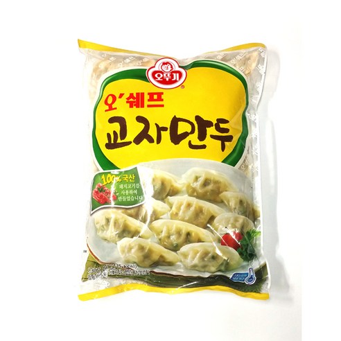 오뚜기 오쉐프 교자만두, 1개, 1.3kg