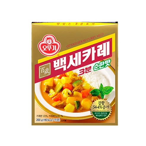 오뚜기 백세카레 순한맛