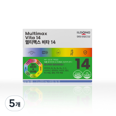 일동생활건강 멀티맥스 비타 14 33g