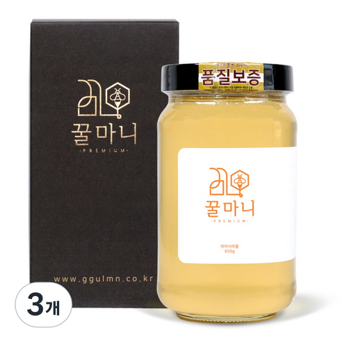 꿀마니 고급 천연 순수 아카시아꿀 선물용