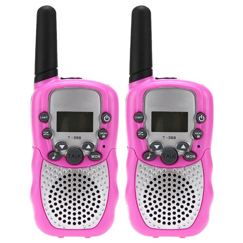 쵸미앤세븐 생활무전기 walkie-talkie 2p, 핑크, 2개