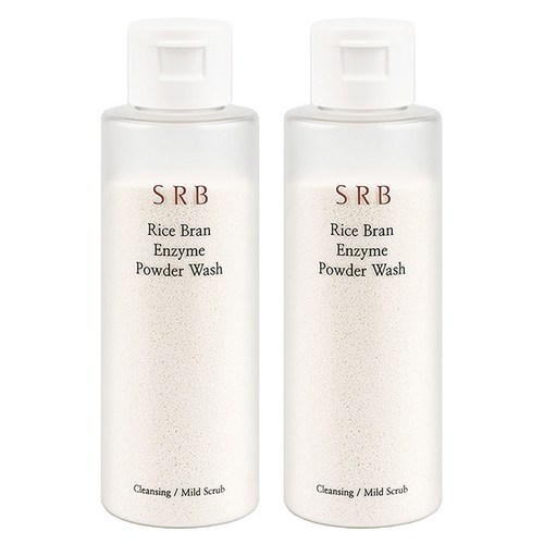 에스알비 쌀뜨물 효소 세안제 클렌징 파우더, 70g, 2개