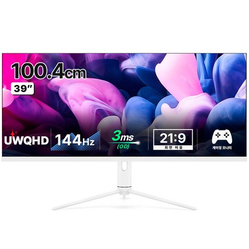 한성컴퓨터 UWQHD IPS 게이밍 리얼 144 울트라와이드 모니터, 100.4cm, TFG40Q14WP