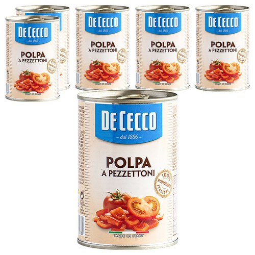 데체코 폴파 페제토니 토마토 통조림