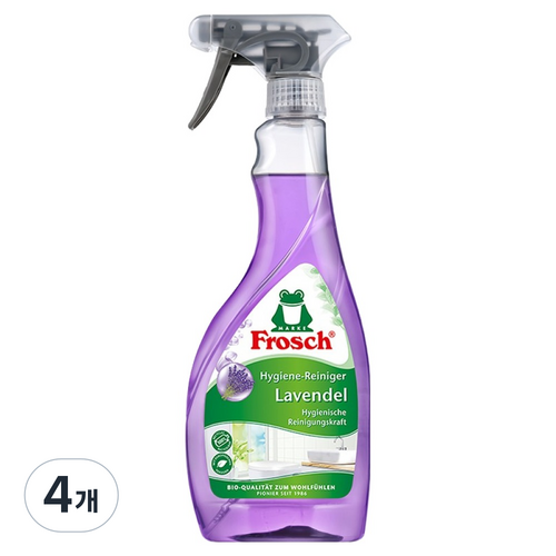 프로쉬 라벤더 욕실 클리너, 500ml, 4개