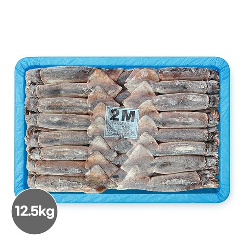 업소용 포크오징어 2M 12.5kg 선동 채낚기 수입산 냉동 오징어 업소용