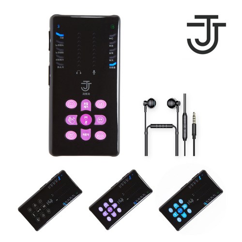 자웃자 오디오 인터페이스 휴대용 오인페 초보방송 홈레코딩 촬영 라이브 스트리밍 크리에이터 장비, 아이폰, 핑크