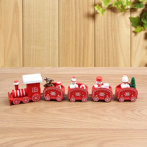 칙칙폭폭 크리스마스 원목 기차ljj94tNq
