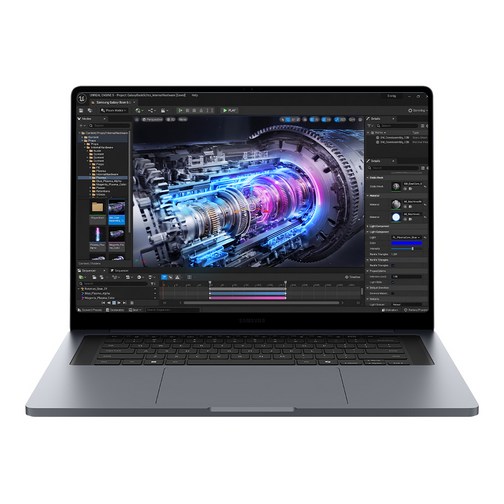 삼성전자 갤럭시북6 울트라 NT960UJHX72AR 인텔 울트라7 펜서레이크 RTX5070 터치디스플레이 WQXGA AI 게이밍 노트북, 16인치, WIN11 Home, 32GB, 2TB, 그레이