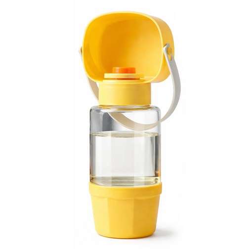 펫피코 반려동물 2 in 1 멀티 강아지 휴대용 물병