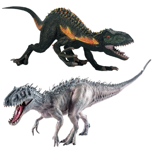 쥬라기월드 공룡 인도미누스렉스, 인도랩터 피규어 세트, 1세트