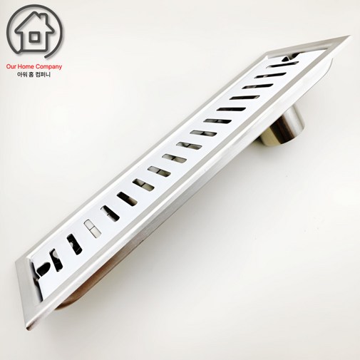스텐 트랜치 100mm x 300mm 사이드 SUS304 욕실 트렌치 배수 하수구
