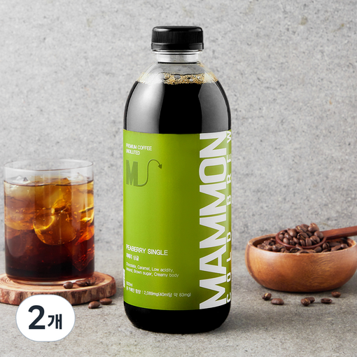 로켓프레시 훔볼트 마몬 브라질 피베리 싱글 콜드브루 커피원액